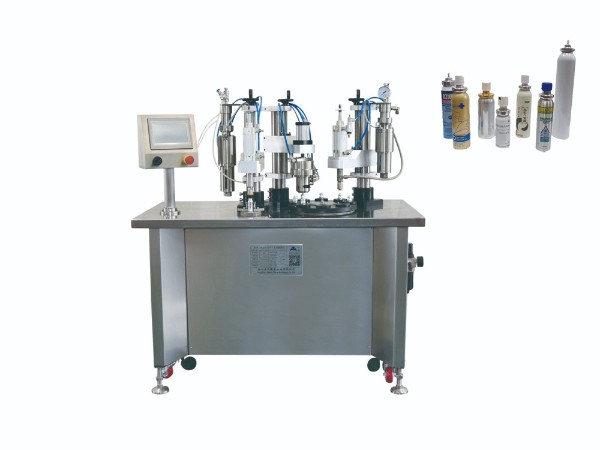 QGBW-2微型半自動氣霧劑灌裝機(jī)
